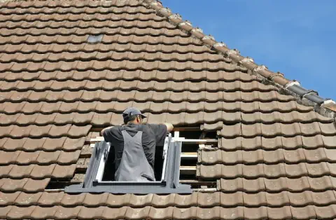 Pose de velux - Brens